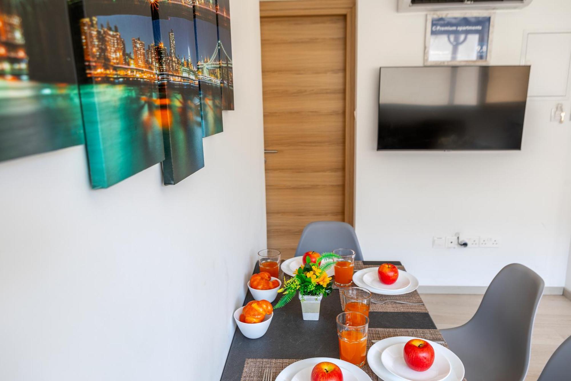 C-Premium Apts 100M From Beach And City Centre Ларнака Экстерьер фото