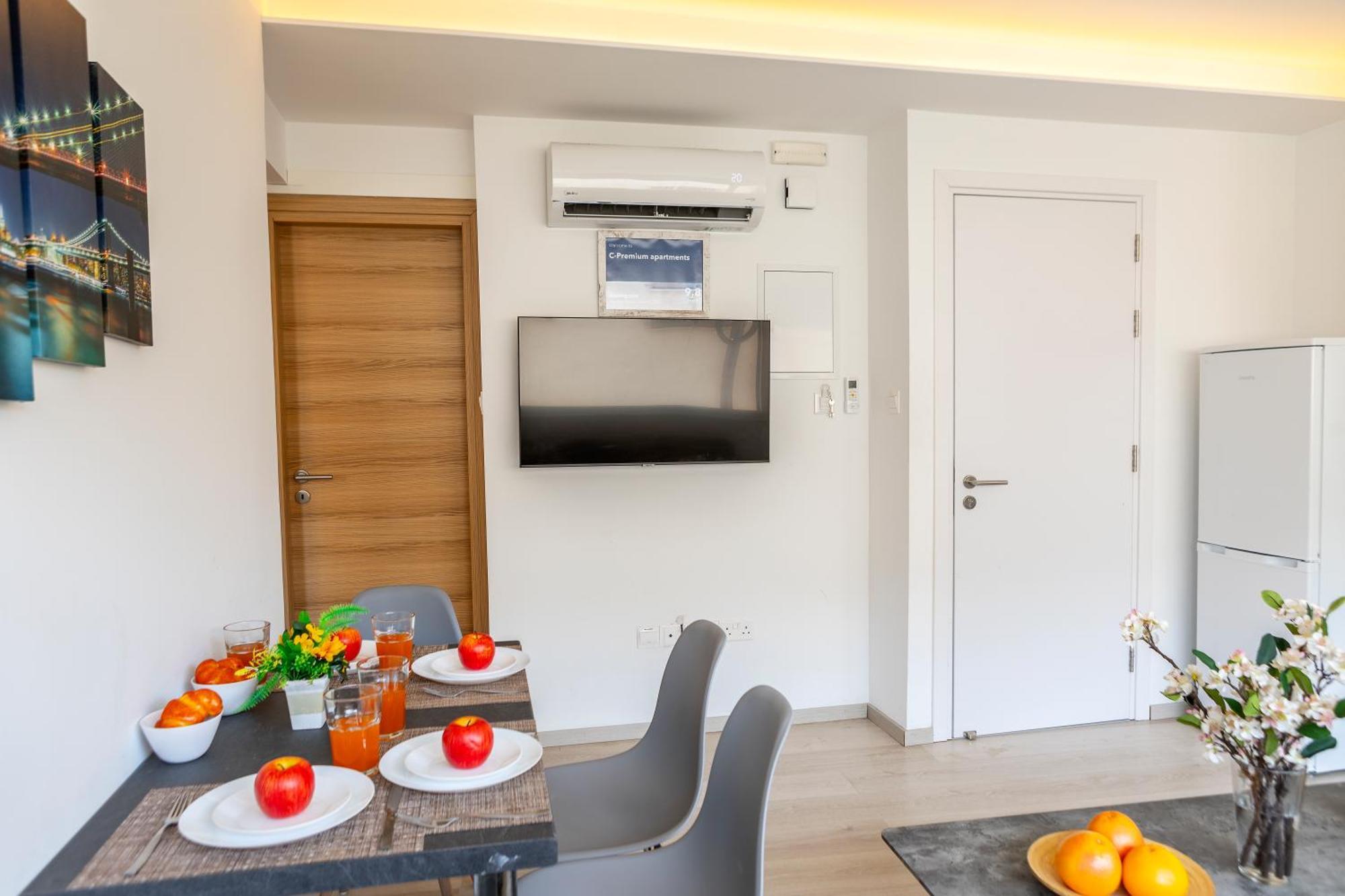 C-Premium Apts 100M From Beach And City Centre Ларнака Экстерьер фото